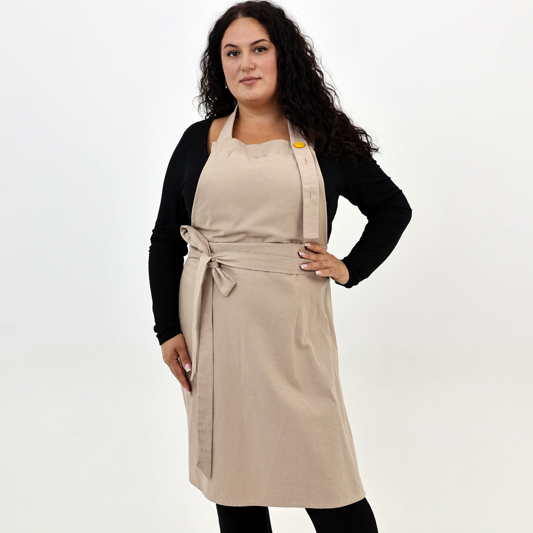 Cotton kitchen apron