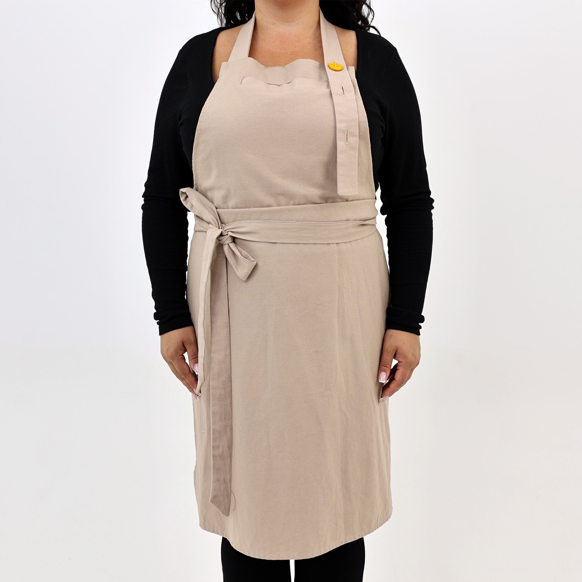 Cotton kitchen apron