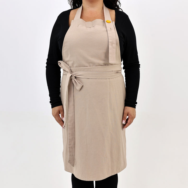 Cotton kitchen apron