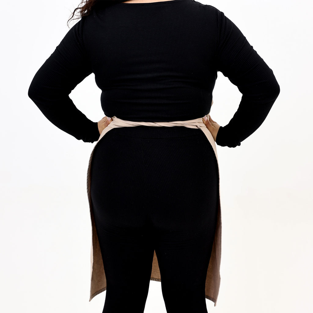 Cotton kitchen apron