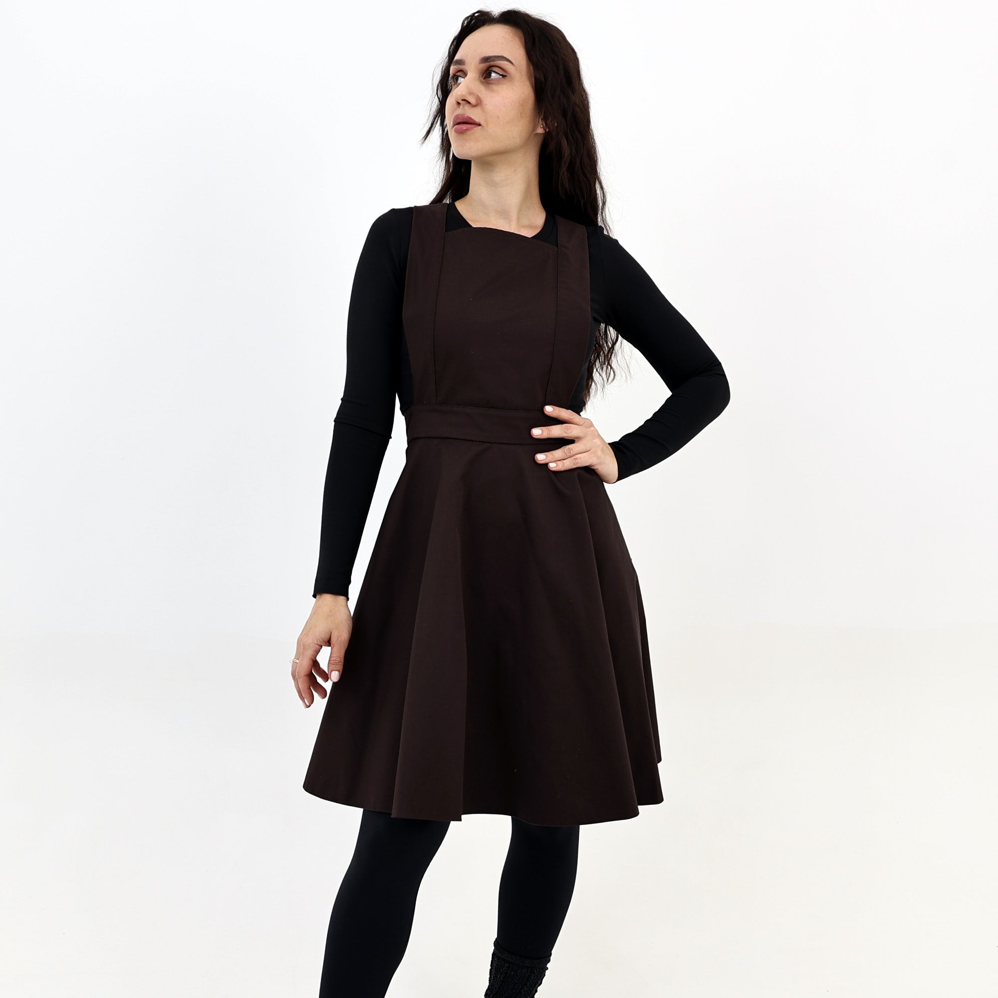 Cotton kitchen apron