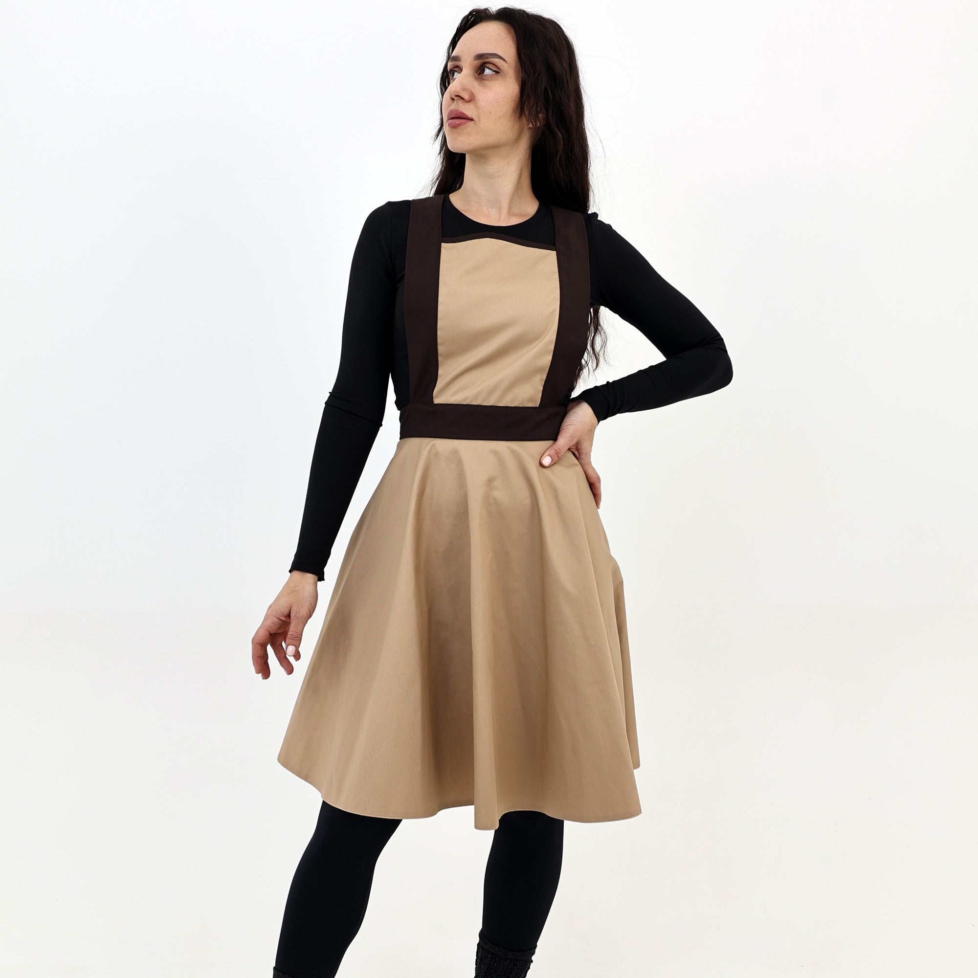 Cotton kitchen apron