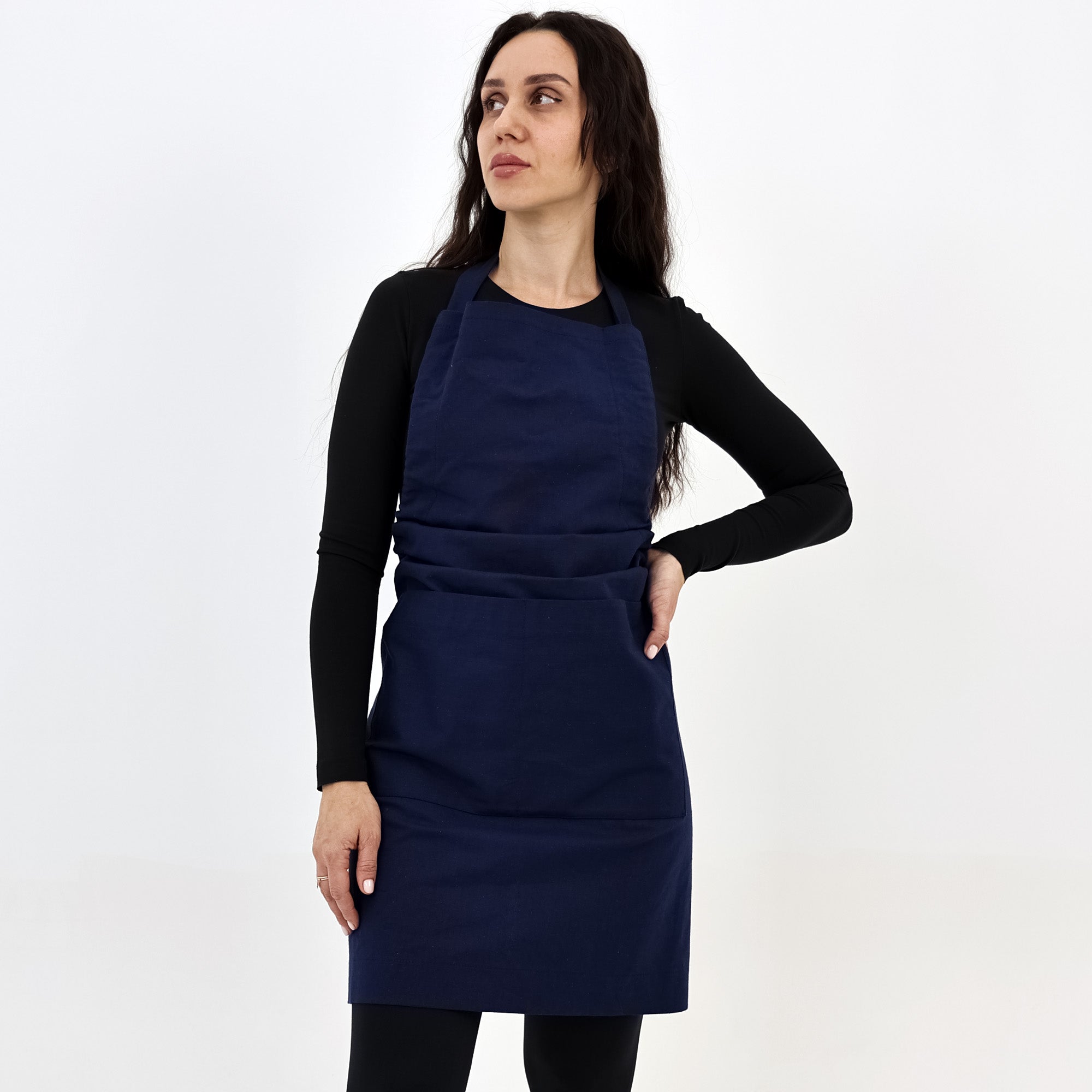 Cotton kitchen apron