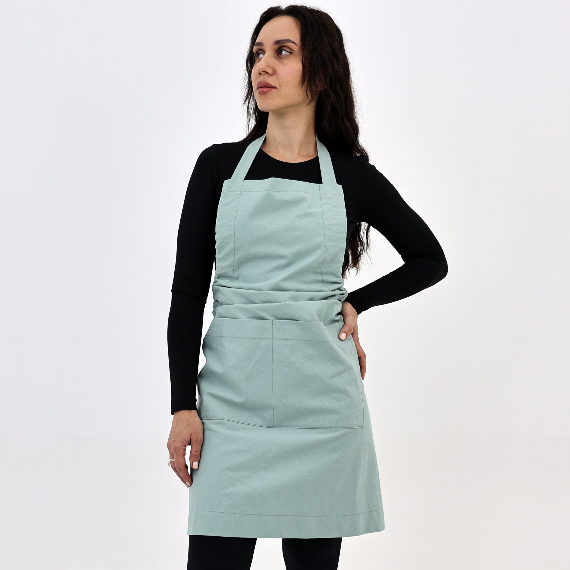 Cotton kitchen apron