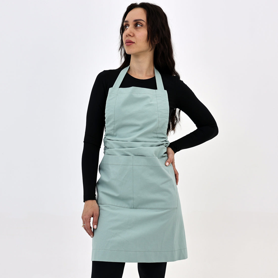Cotton kitchen apron