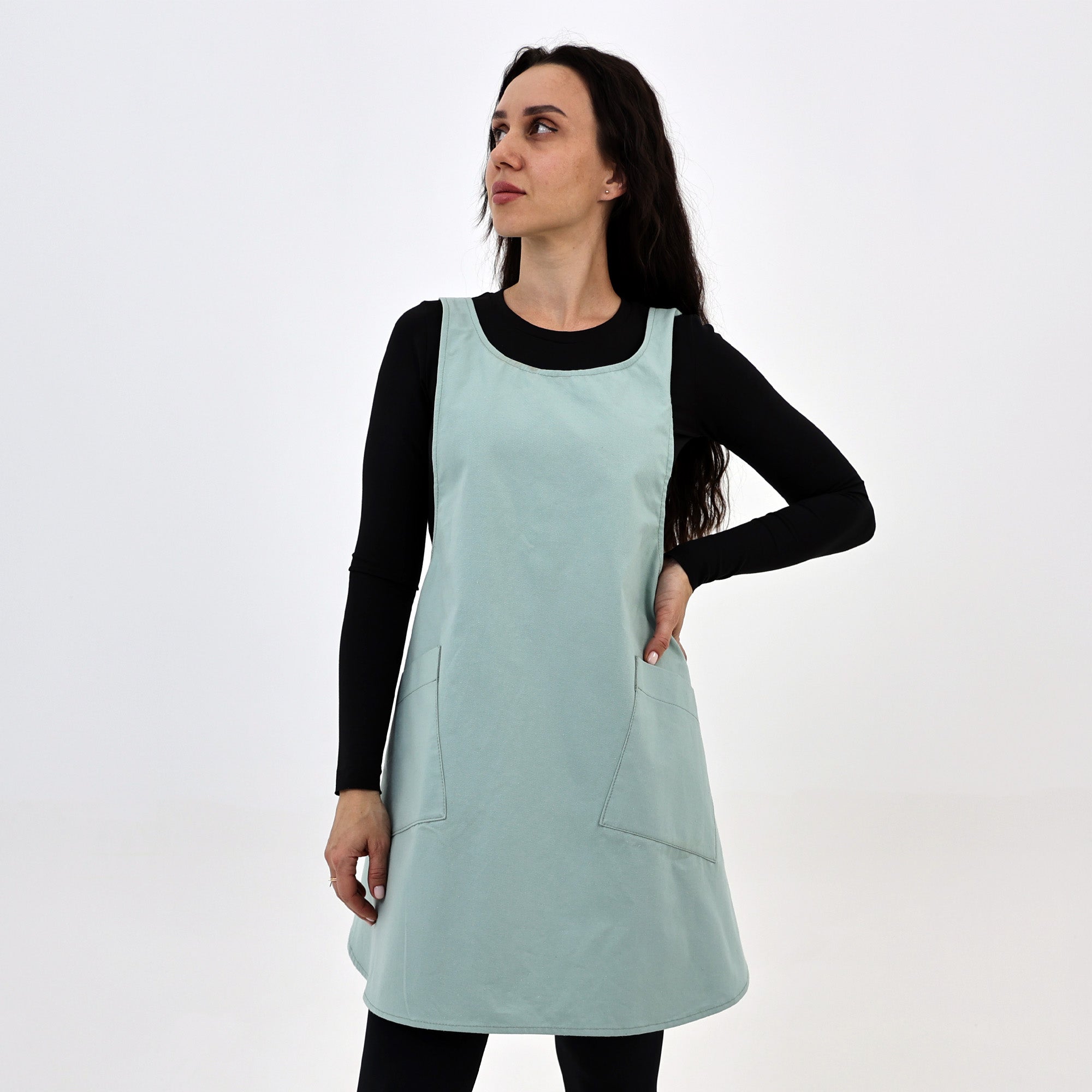 Cotton kitchen apron