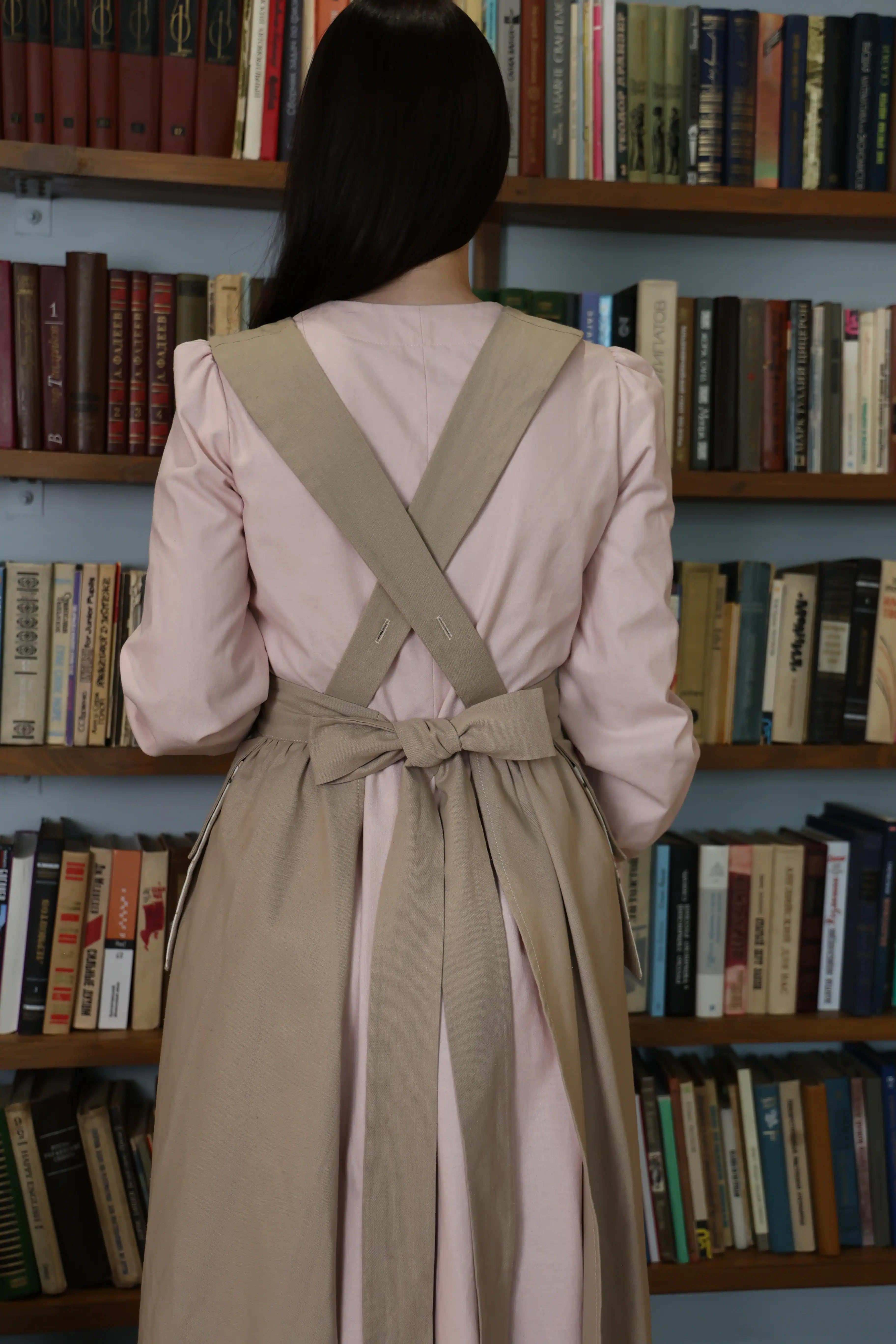 Cottagecore Pinafore Apron Dress