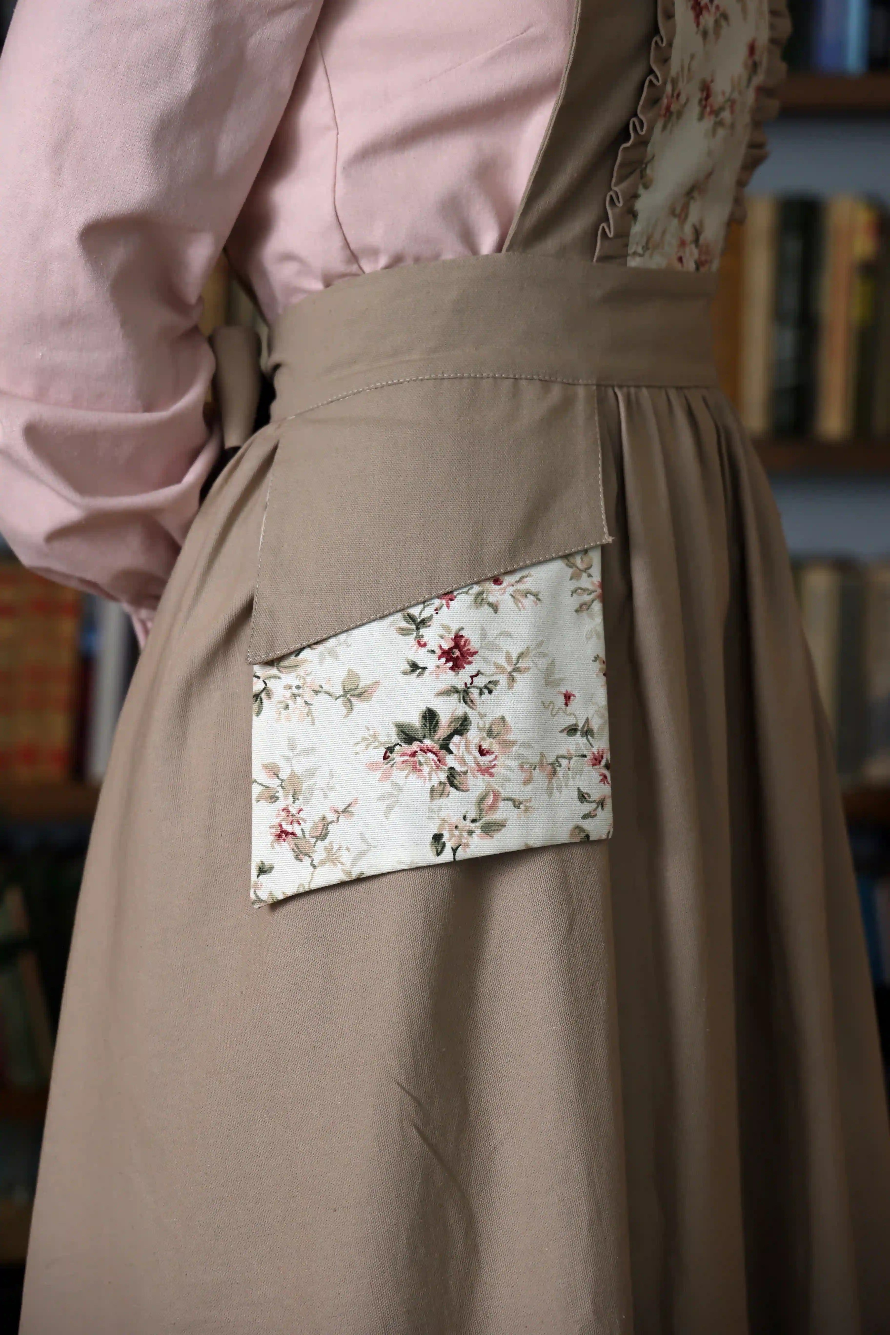 Cottagecore Pinafore Apron Dress