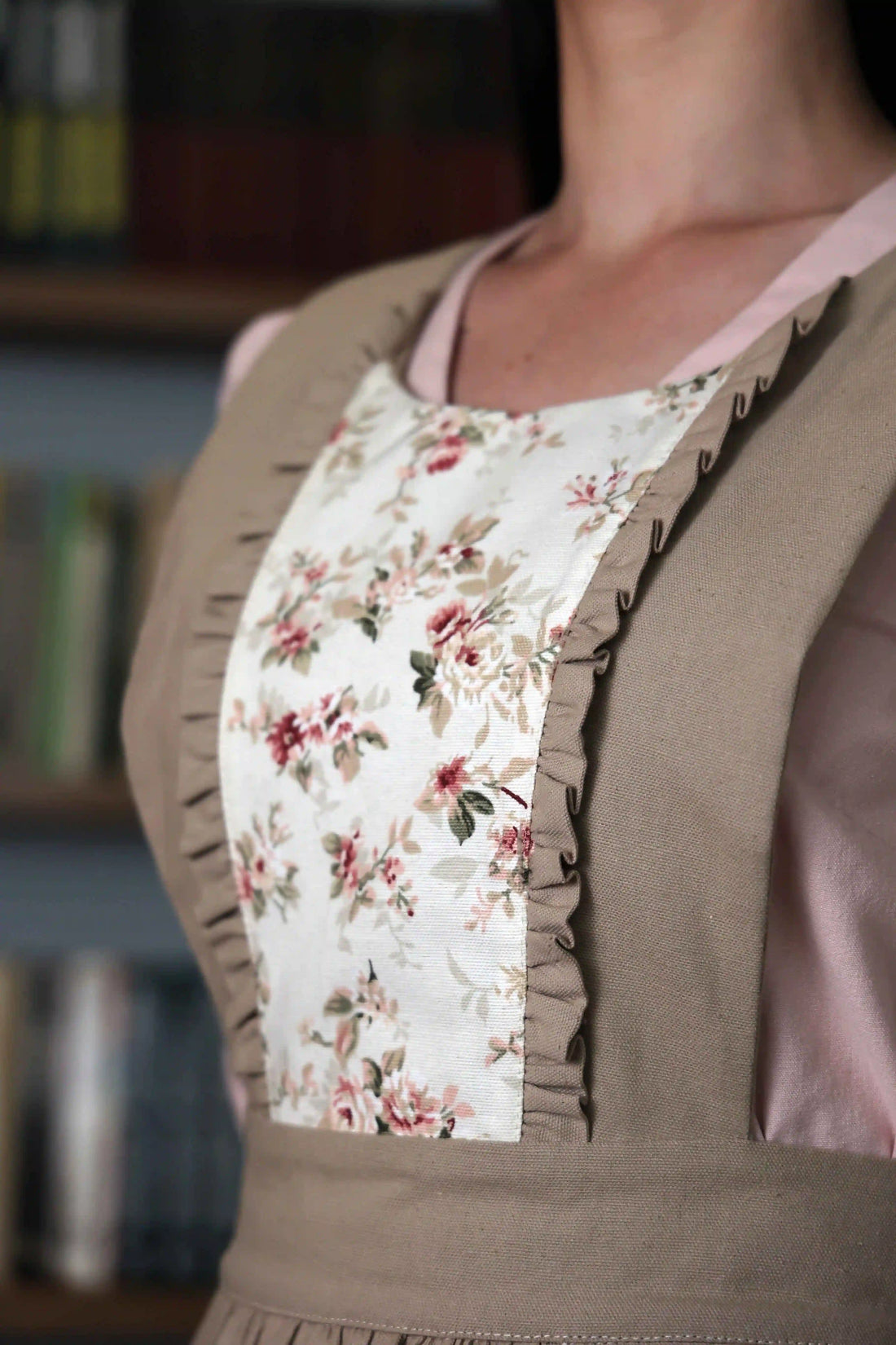 Cottagecore Pinafore Apron Dress