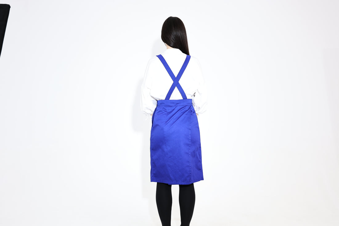 Hituka Pro Chef & Bartender Apron — Ultramarine Blue