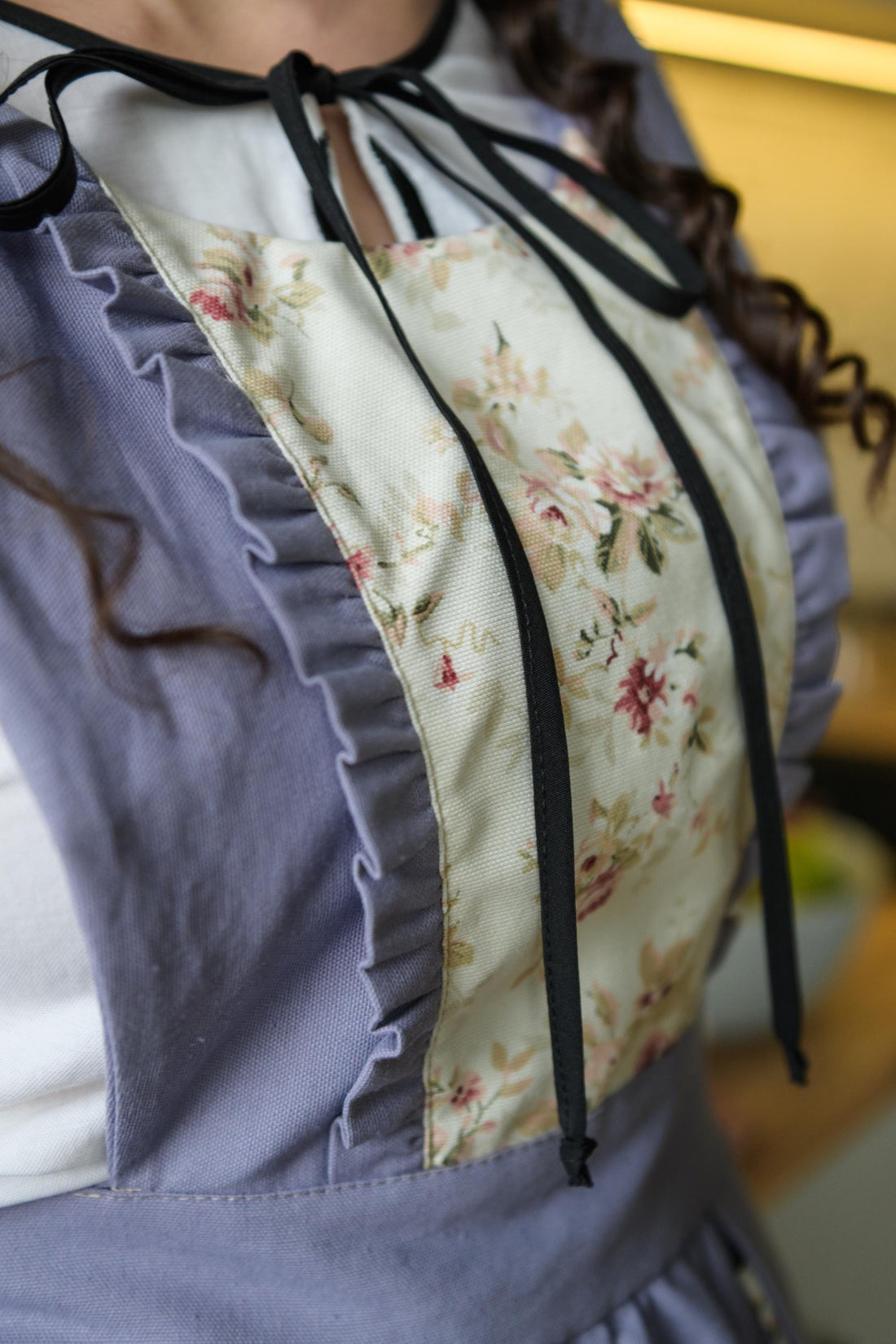 Cotton Apron With Pockets XS–L – 40"  Classic Kitchen & Baking Style