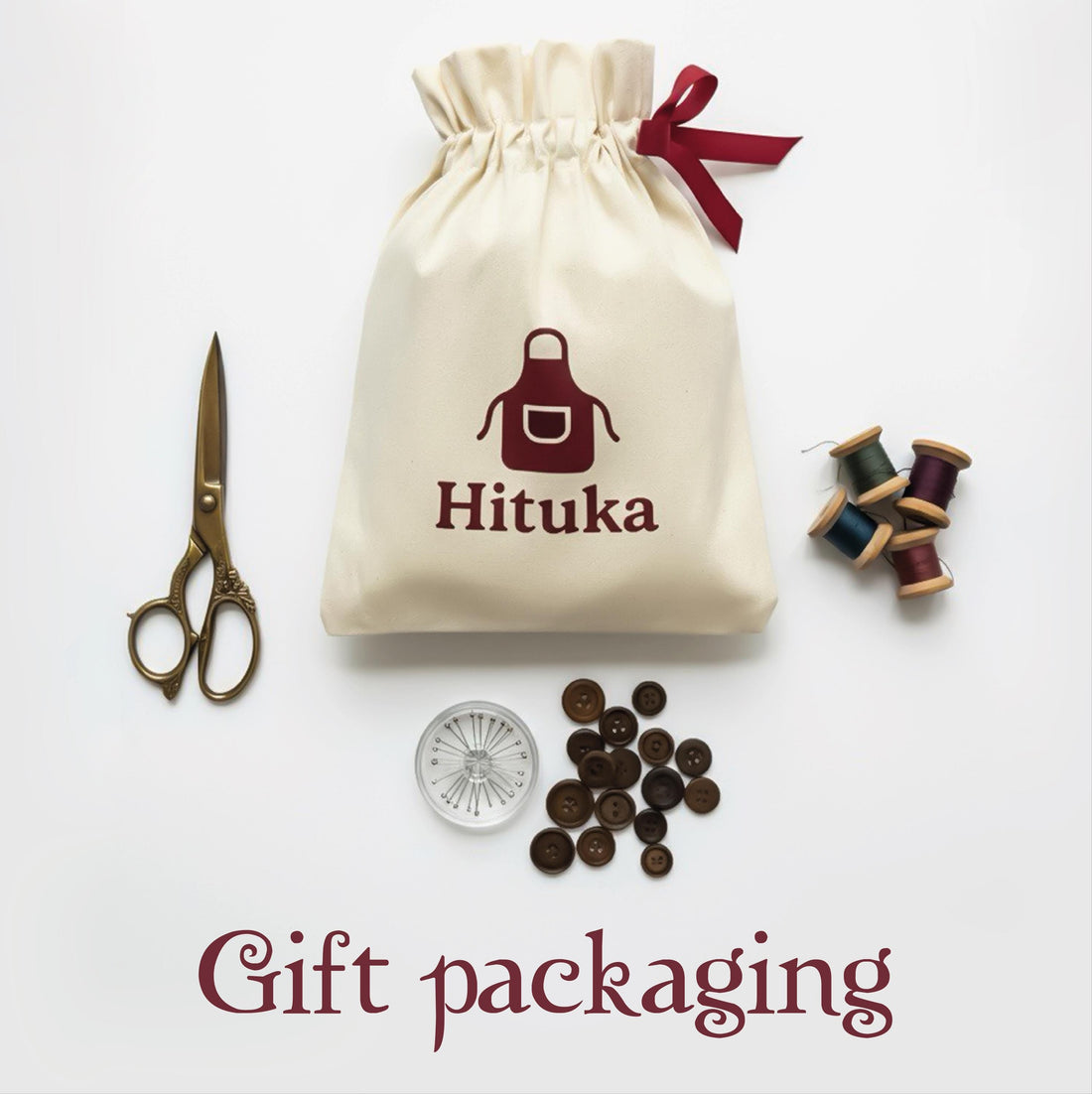 Citchen apron,Vintage style,with pockets,XS-M